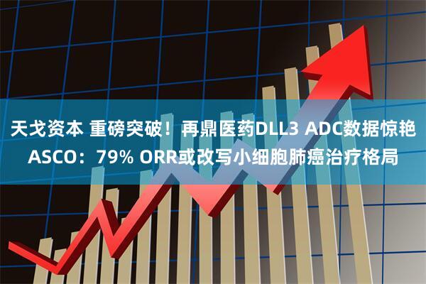 天戈资本 重磅突破！再鼎医药DLL3 ADC数据惊艳ASCO：79% ORR或改写小细胞肺癌治疗格局