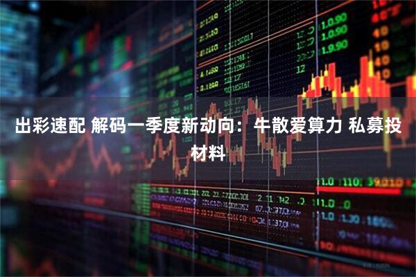 出彩速配 解码一季度新动向：牛散爱算力 私募投材料